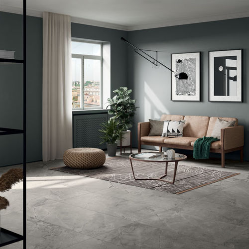 Piastrella in gres porcellanato - ETERNITY : BREACH GREY - Panaria ceramica - opaca / lucida / da interno