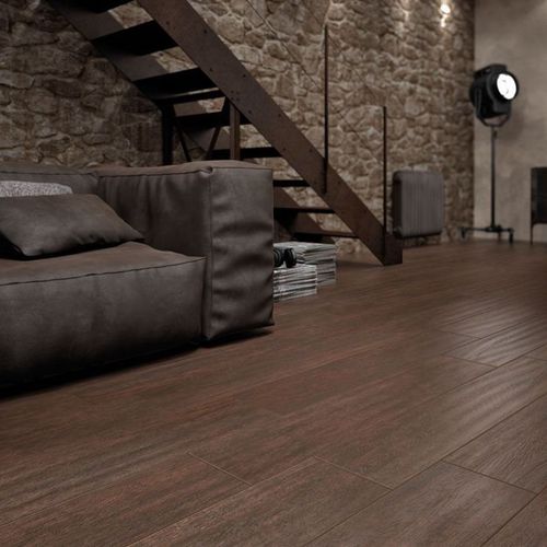 Piastrella in gres porcellanato - WOOD YOU : BRUNO - Panaria ceramica - finitura naturale / da interno / da pavimento