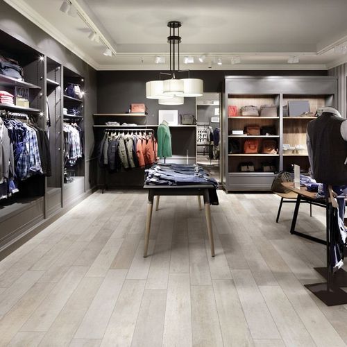 Piastrella in gres porcellanato - WOOD TREND : WHITE OAK - Panaria ceramica - finitura naturale / da interno / da pavimento