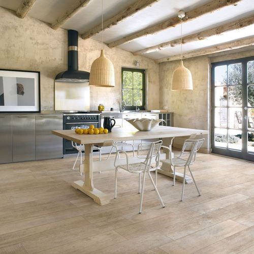 Piastrella in gres porcellanato - WOOD TREND : BIRCH - Panaria ceramica - finitura naturale / da interno / da pavimento