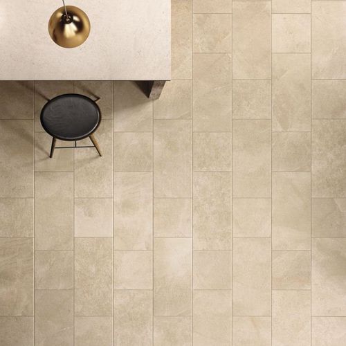 Piastrella in gres porcellanato - TRUE : LIGHT BEIGE - Panaria ceramica - finitura naturale / da interno / da esterno