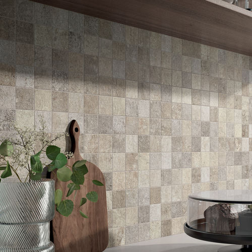 Piastrella in gres porcellanato - HOME : DECORS - Panaria ceramica - finitura naturale / da interno / da parete