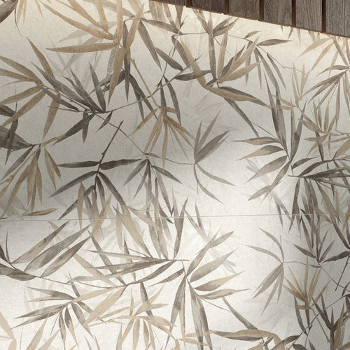 Piastrella in gres porcellanato - IQONIQA : STALKS COLD - Panaria ceramica - opaca / da interno / da bagno