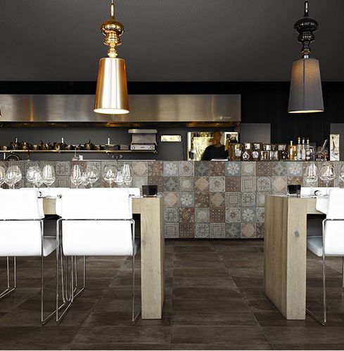 Piastrella in gres porcellanato - MEMORY MOOD : COPPER - Panaria ceramica - finitura naturale / da interno / da cucina