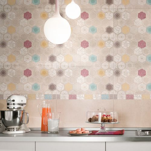 Piastrella in gres porcellanato - URBANATURE : DECORS - Panaria ceramica - finitura naturale / da interno / da bagno