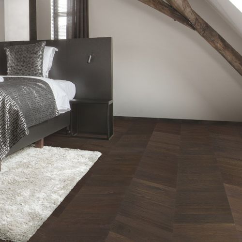 Parquet multistrato - W2434-04372 - PERGO - in rovere / opaco / da incollare