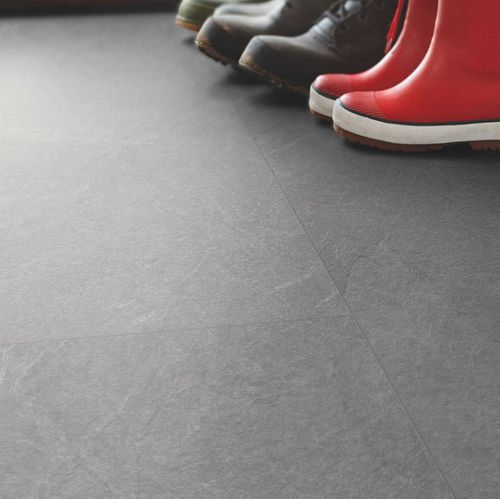Pavimento laminato in HDF -  L0220-01780 - PERGO - flottante a clic / aspetto pietra / contract