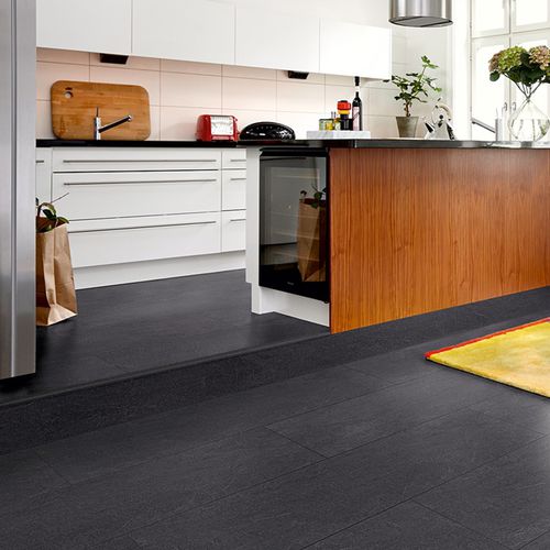 Pavimento laminato in HDF - L0320-01778 - PERGO - flottante a clic / aspetto pietra / aspetto piastrelle