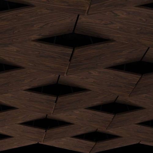 Controsoffitto in legno - MAGMA - OBERFLEX - a quadrotte / per ufficio / da interno