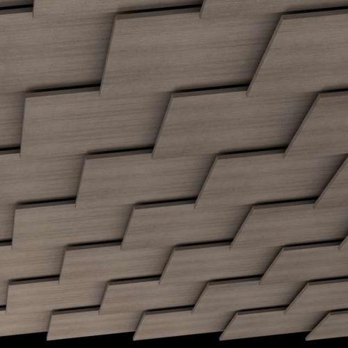 Controsoffitto in legno - FRICTION - OBERFLEX - a quadrotte / ad isola / per ufficio