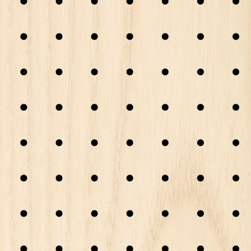 Pannello acustico per soffitto - ROUNDS - OBERFLEX - per muro / in legno / rettangolare