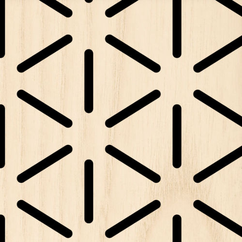 Pannello acustico per soffitto - COMPOSE - OBERFLEX - per muro / in legno / rettangolare