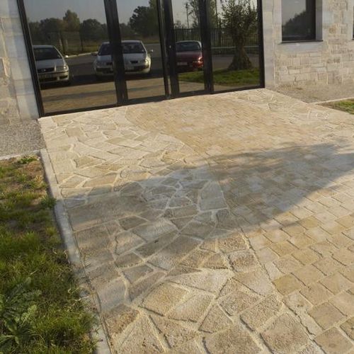 Pavimentazione in pietra - OPUS INCERTUM - OCCITANIE PIERRES - da esterno / per terrazza / da giardino