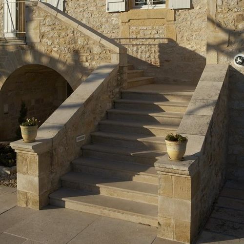 Coprimuro per balaustra - AUBEROCHE - OCCITANIE PIERRES - in pietra