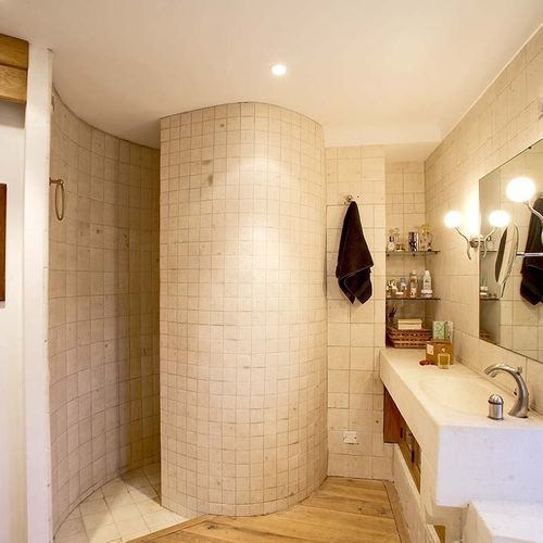 Piastrella in pietra naturale - OCCITANIE PIERRES - liscia / indoor / da bagno