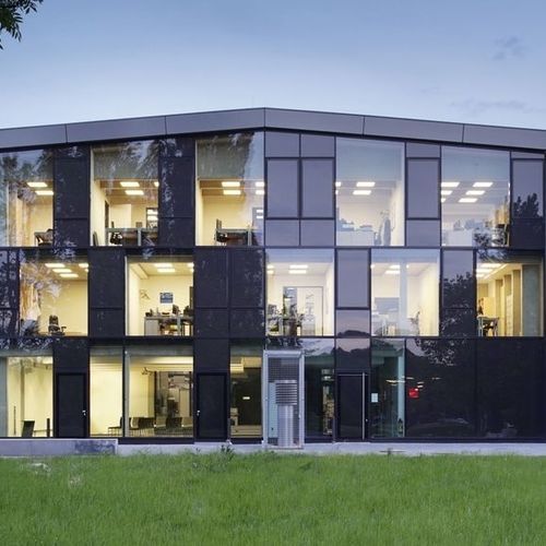 Pannello in vetro isolante - O.HPI - OKALUX Glastechnik GmbH - laminato / a doppi vetri / decorato