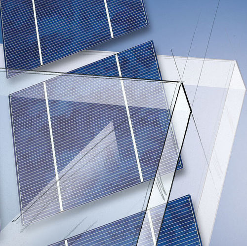 Pannello fotovoltaico policristallino - OKACELL - OKALUX Glastechnik GmbH - trasparente / su misura / isolante