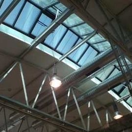 Pannello in vetro a controllo solare - OKASOLAR S - OKALUX Glastechnik GmbH - a doppi vetri / trasparente / per facciata
