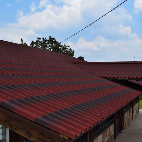 Copertura in asfalto - ONDULINE TILE - ONDULINE - aspetto tegola / a tenuta stagna / ondulata