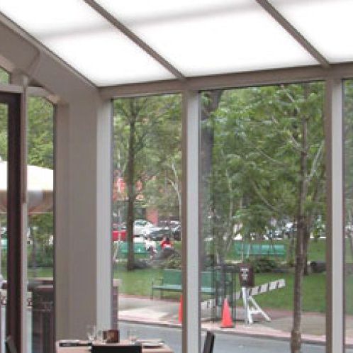 Soffitto teso in PVC - LIGHT - NEWMAT - in pannelli / per piscina / acustico