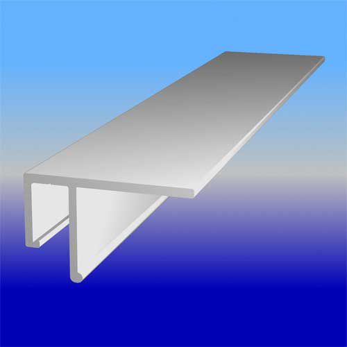 Profilo in alluminio - NEWMAT - in PVC / di colmo / a L