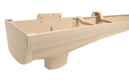 Grondaia in PVC - 25 - Nicoll - semitonda