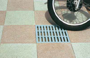 Griglia di ventilazione in acciaio - Nicoll - quadrata / bianca