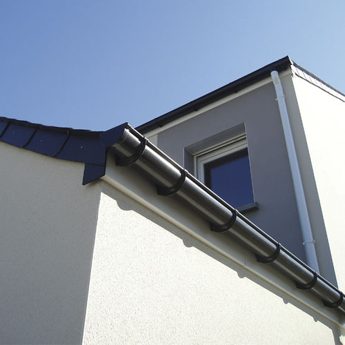 Grondaia in PVC - OVATION LG38 - Nicoll - semitonda