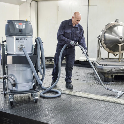 Aspirapolvere industriale - Oil230 E+ - NILFISK - professionale / a carrello / a secco