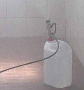 Sistema di disinfezione tramite nebulizzazione - DRY FOG KIT  - Santoemma - per superfici / professionale / mobile