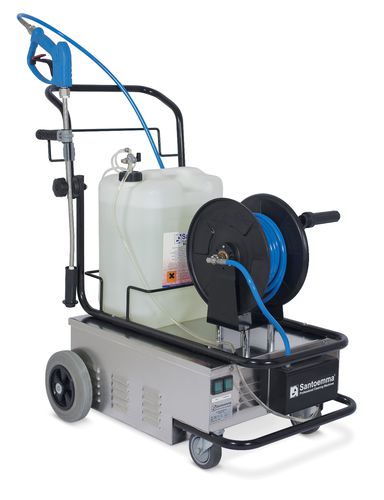 Macchina pulizia sanificazione servizi igienici - IDROFOAMRINSE600 - Santoemma