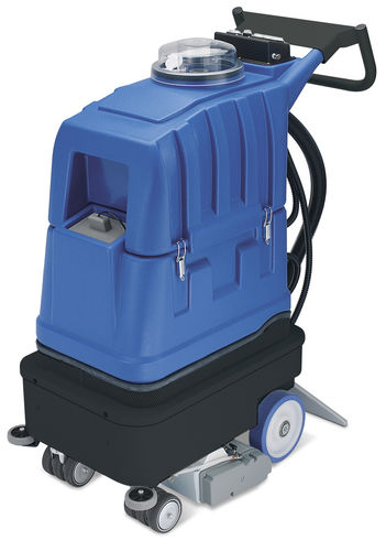 Lavamoquette professionale - ELITE-BATTERY - Santoemma - uomo a terra