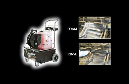 Macchina pulizia sanificazione servizi igienici - IdroFoamRinse FOOD 400 - Santoemma