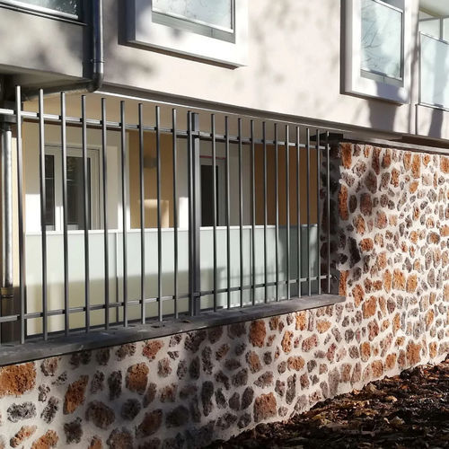 Recinzione a sbarre - 1515 - NORMACLO - residenziale / in acciaio galvanizzato / in acciaio con rivestimento a polvere