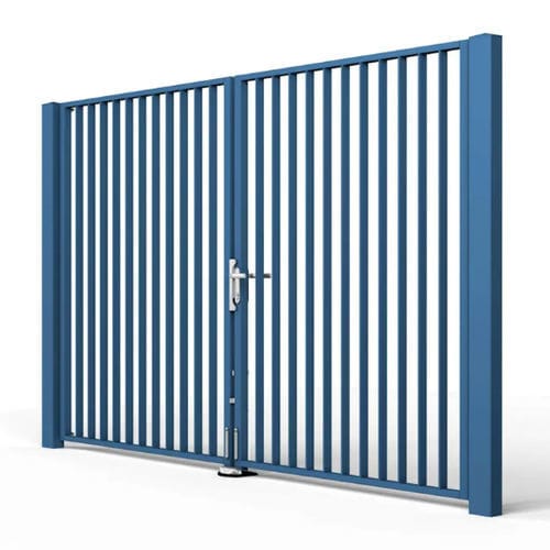 Cancello pivotante - KINÉTIK™ - NORMACLO - in acciaio galvanizzato / in acciaio con rivestimento a polvere / a sbarre