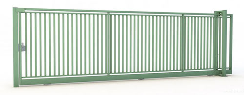 Cancello avvolgibile - KINÉTIK™ - NORMACLO - in acciaio galvanizzato / in acciaio con rivestimento a polvere / a sbarre