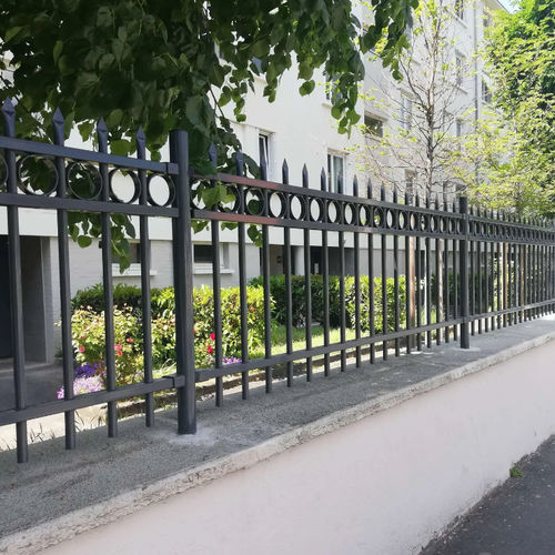 Recinzione a sbarre - NORMASTYL™ - NORMACLO - residenziale / in acciaio galvanizzato / in acciaio con rivestimento a polvere