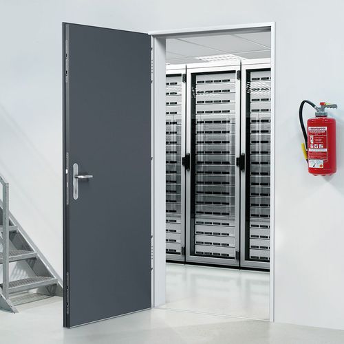 Porta da interno - E-S 11 - Novoferm - in acciaio galvanizzato / in lamiera d'acciaio / battente