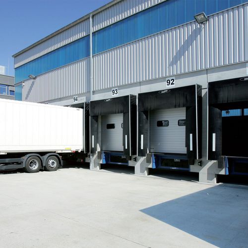 Portale di carico retrattile - NOVODOCH H 1300 & H 1500 - Novoferm - flessibile / del carico / calorifugo