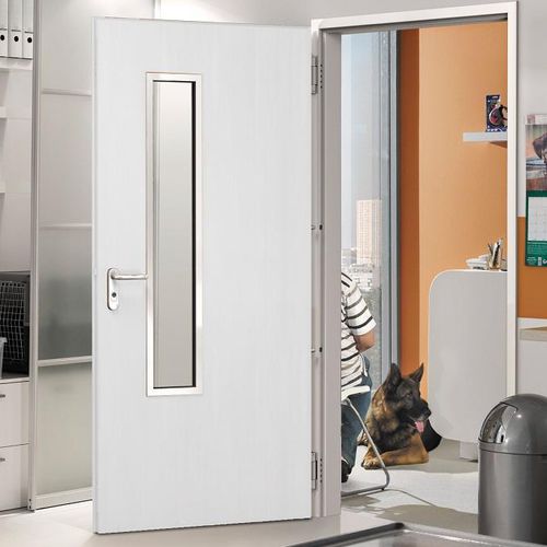 Porta da interno - NOVOSECUR® E-S 6 - Novoferm - in acciaio galvanizzato / in lamiera d'acciaio / battente