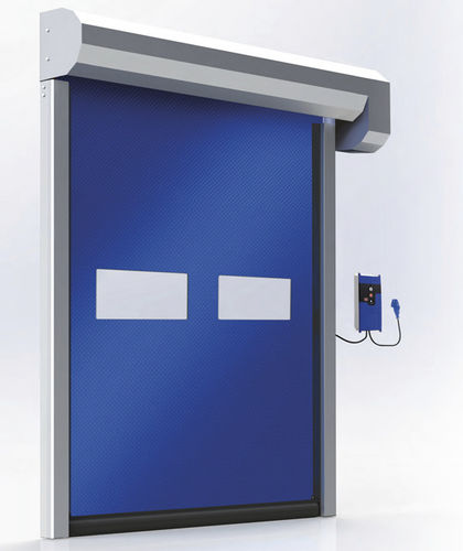 Porta industriale avvolgibile - NovoZip - Novoferm - in tessuto / automatica / di sicurezza