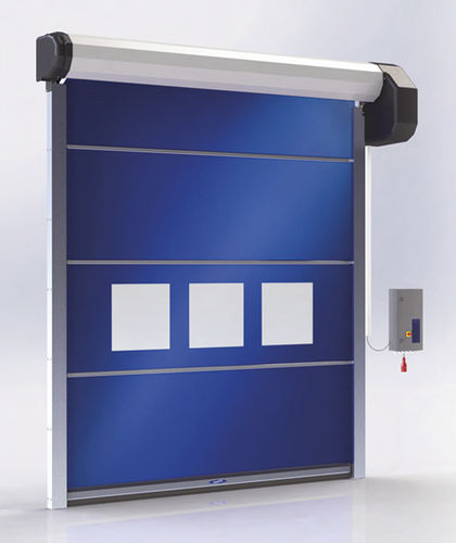 Porta industriale avvolgibile - Strong - Novoferm - in acciaio galvanizzato / in PVC / automatica