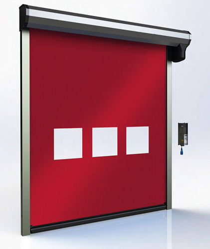 Porta industriale in PVC - SpeedRoller Prime-XF - Novoferm - avvolgibile / in metallo / automatica