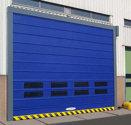 Porta industriale in PVC - NovoFold  - Novoferm - a libro / in acciaio inossidabile / automatica