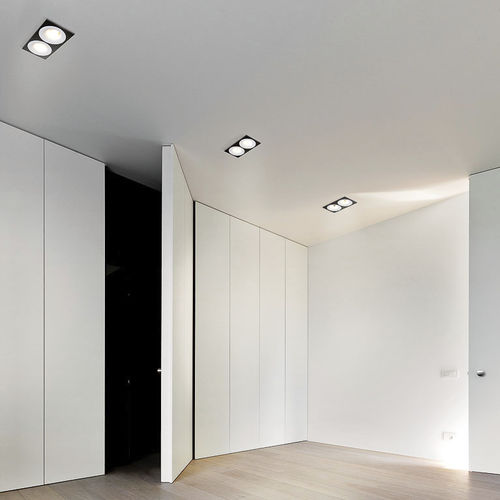 Faretto da incasso a soffitto - SMART CAKE - Modular Lighting Instruments - LED / alogeno / rotondo