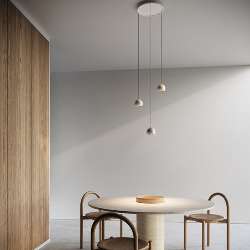 Lampada a sospensione - MARBUL - Modular Lighting Instruments - in metallo / contemporanea / con cavo