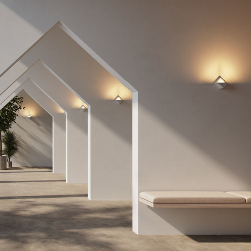 Applique contemporanea - IMPULSE - Modular Lighting Instruments - da interno / in metallo / quadrata