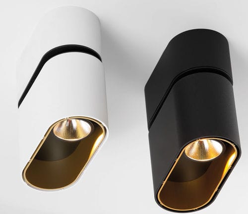 Faretto da soffitto - DUELL - Modular Lighting Instruments - da incasso a soffitto / LED / alogeno