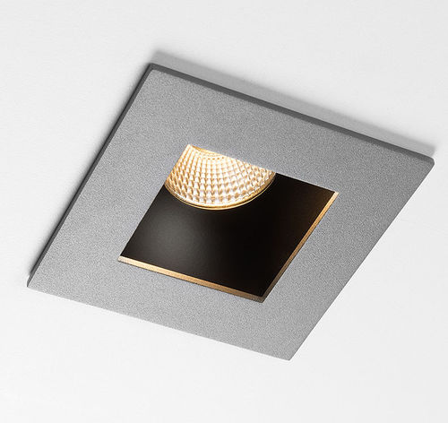 Downlight da incasso a soffitto - SLIDE - Modular Lighting Instruments - LED / quadrato / IP55
