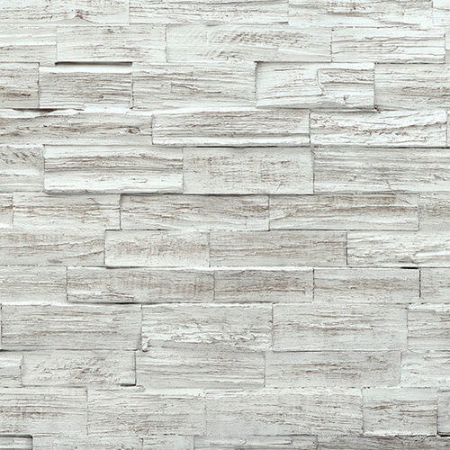 Pannello decorativo in poliestere - STAVES WHITE - MSD Panels - in legno / in fibra di vetro / da parete
